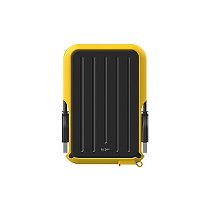 Silicon Power Armor A66 2TB 2,5" USB 3.2 IPX4 geltonas išorinis diskas