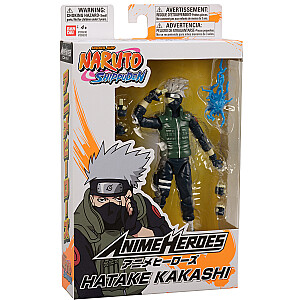 BANDAI ANIME HEROES NARUTO - HATAKE KAKASHI Kolekcinė figūrėlė