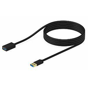 Удлинительный кабель KRUX USB 3.0 Type A / Type A 1,5 м