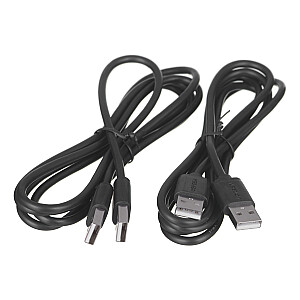 Переключатель KVM USB 2x4 UGREEN USB 2.0 черный