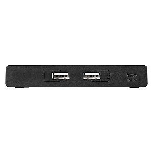 Переключатель KVM USB 2x4 UGREEN USB 2.0 черный