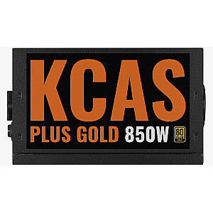 Maitinimo šaltinis Aerocool KCAS PLUS GOLD 850W 20+4 kontaktų ATX juodas