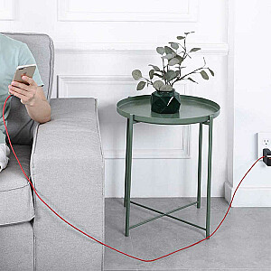 AUKEY CB-AL01 Red OEM Quick Charge Lightning to USB kabelis | 2m | PFI Apple