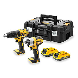 DEWALT DCK2060D2T-QW 18V belaidžių elektrinių įrankių rinkinys