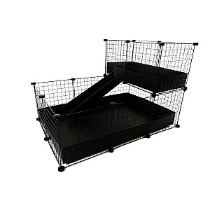 C&C Modular 3x2 narvas + Loft 2x1+ juoda rampa