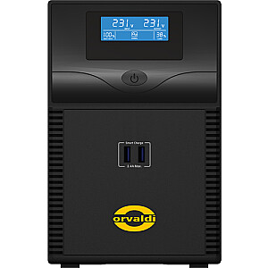 Nepertraukiamo maitinimo šaltinis (UPS) Orvaldi ID2K0CH Line-Interactive 2 kVA 1200 W