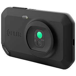 FLIR S3-X? šiluminio vaizdo kamera Juoda 1800 mAh Vanadžio oksidas Neaušinamas židinio plokštumos grotelės Integruotas ekranas 128 x 96 pikselių LCD 640 x 480 pikselių