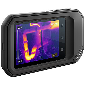 FLIR S3-X? šiluminio vaizdo kamera Juoda 1800 mAh Vanadžio oksidas Neaušinamas židinio plokštumos grotelės Integruotas ekranas 128 x 96 pikselių LCD 640 x 480 pikselių