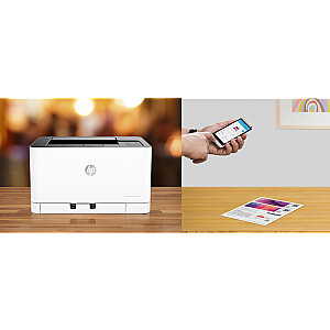 HP Color Laser 150nw, spalvotas, 600 x 600 dpi, A4, Wi-Fi