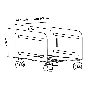 Maclean Mount MC-851 Roller platforma