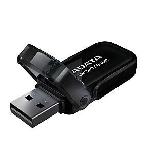 USB atmintinė ADATA UV240 64GB USB Type-A 2.0 Black