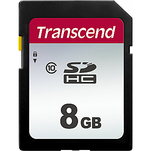 „Transcend 300S SDHC“ 8 GB 10 klasės kortelė (TS8GSDC300S)