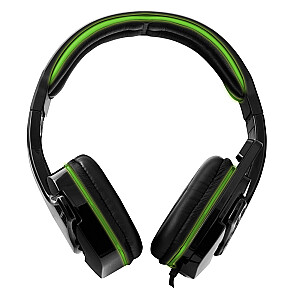 Esperanza EGH310G ausinės su mikrofonu Juoda, žalia