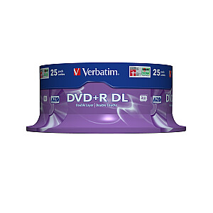 DVD + R Verbatim DL 25 шт.