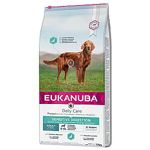 EUKANUBA Daily Sensitive Digestion 12 kg šunims