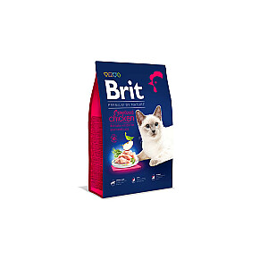 BRIT Dry Premium By Nature Sterilized Chicken - sausas maistas katėms - 1,5 kg