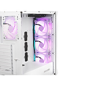 NATEC GENESIS PC case Irid 505 ARGB Wh