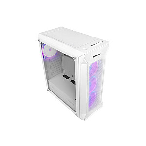 NATEC GENESIS PC case Irid 505 ARGB Wh