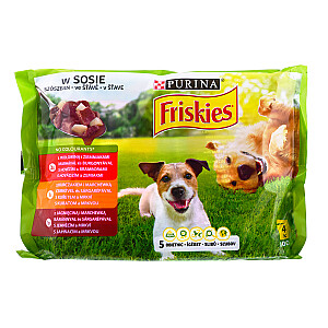 FRISKIES ADULT Mięso 4x100g