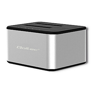 QOLTEC 50316 2x HDD/SSD docking station