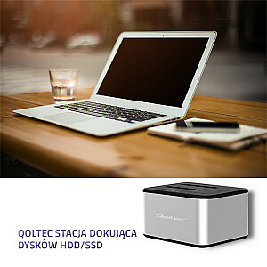 QOLTEC 50316 2x HDD/SSD docking station