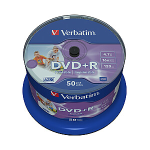 ВЕРБАТИМ 50x DVD + R 4,7 ГБ 16x SP