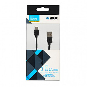 Кабель IBOX USB Type-C, 1 м, 2 А