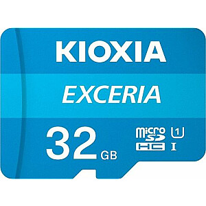Карта Kioxia Exceria MicroSD 32 ГБ Class 10 UHS-I/U1 (LMEX1L032GG2)
