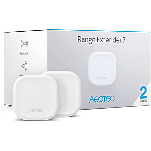 Aeotec Range Extender 7 (dvigubas paketas), Z-Wave Plus V2