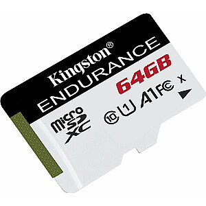 Karta Kingston Endurance MicroSDXC 64 ГБ Class 10 UHS-I/U1 A1 (SDCE/64 ГБ)