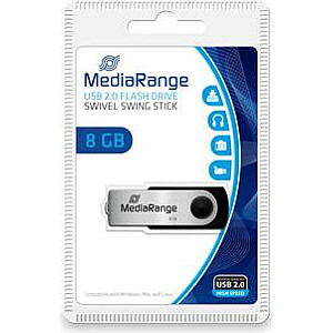 „MediaRange Flexi-Drive“ 8 GB „flash“ diskas (MR908)