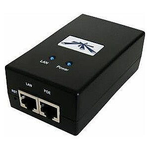 Ubiquiti Ubiquiti PoE-48 pasyvus PoE EU adapteris 48V 0,5A 24W Gigabit Ethernet versija (POE-48-24W-G)