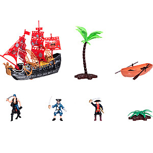 Rotary piratų laivas su figūromis 323171
