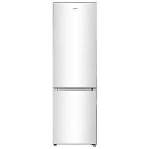 Šaldytuvas Gorenje RK4181PW4, F energinio naudingumo klasė, laisvai stovintis, kombinuotas, aukštis 180 cm, tinkamas naudoti šaldytuvo tūris 198 l, naudingas šaldiklio tūris 71 l, 39 dB, baltas