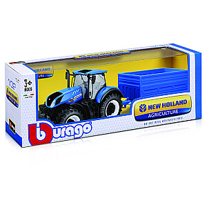 Гниль. Тракторы Bburago Трактор с прицепом New Holland 324025