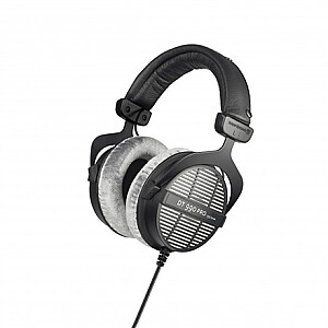 „Beyerdynamic Studio DT 990 PRO“ ausinės, galvos juosta / ant ausies, 3,5 mm ir adapteris 6,35 mm, juoda,