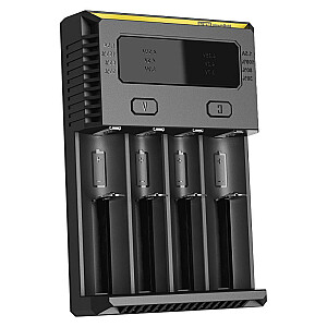 ЗАРЯДНОЕ УСТРОЙСТВО НА 4 АККУМУЛЯТОРА / INTELLICCHARGER NEW I4 NITECORE