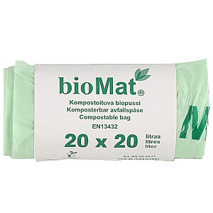 Мешки для мусора Biomat 20л 20шт. 329819