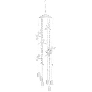 Музыка ветра 4Living Dragonfly белая 605646