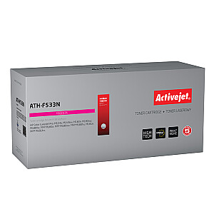 Activejet ATH-F533N toneris HP spausdintuvui; HP 205A CF533A pakeitimas; Aukščiausias; 900 puslapių; violetinė