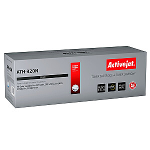 Activejet ATH-320N toneris HP spausdintuvui; HP 128A CE320A pakeitimas; Aukščiausias; 10 000 puslapių; juodas