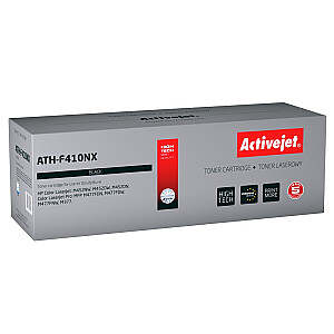 Activejet ATH-F410NX dažai HP spausdintuvui; HP 410X CF410X keitimas; Aukščiausias; 6500 puslapių; juodas