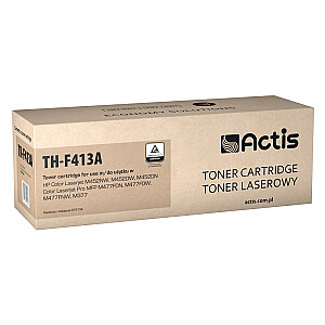 тонер Actis TH-F413A для принтера HP; замена HP 410A CF413A; стандарт; 2300 страниц; пурпурный