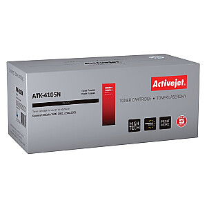 Activejet ATK-4105N dažai Kyocera spausdintuvui; Kyocera KM-4105 pakaitalas; Aukščiausias; 15 000 puslapių; juodas
