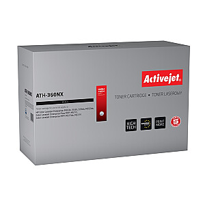 Activejet ATH-360NX dažai HP spausdintuvui; HP 508X CF360X keitimas; Aukščiausias; 12500 puslapių; juodas