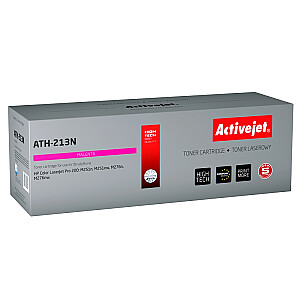 Activejet ATH-213N toneris HP spausdintuvui; HP 131A CF213A, Canon CRG-731M pakeitimas; Aukščiausias; 1800 puslapių; violetinė