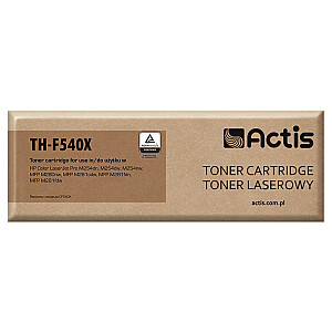тонер Actis TH-F540X для принтера HP; замена HP 203X CF540X; стандарт; 3200 страниц; чернить