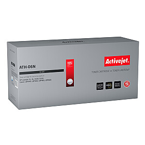 Activejet ATH-06N toneris HP spausdintuvui; HP 06A C3906A, Canon EP-A pakeitimas; Aukščiausias; 2800 puslapių; juodas