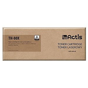 тонер Actis TH-80X для принтера HP; замена HP 80X CF280X; стандарт; 6900 страниц; чернить