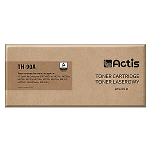 тонер Actis TH-90A для принтера HP; замена HP 90A CE390A, стандарт; 10000 страниц; чернить